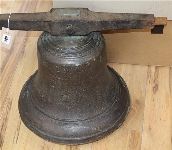 A J. Warner & Sons, London chapel bell from the Convent of our Lady, St. Leonards on Sea
